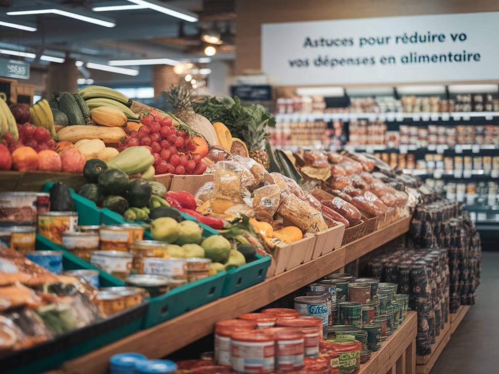 Astuces pour réduire vos dépenses en alimentaire